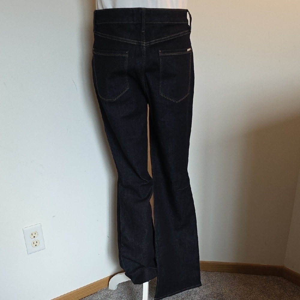 White House Black Market Dark Flare Jeans - Picture 3 of 6
